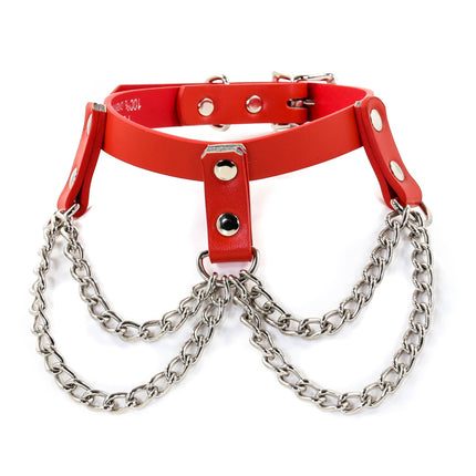 FCK106  CHAIN DEE RING CHOKER