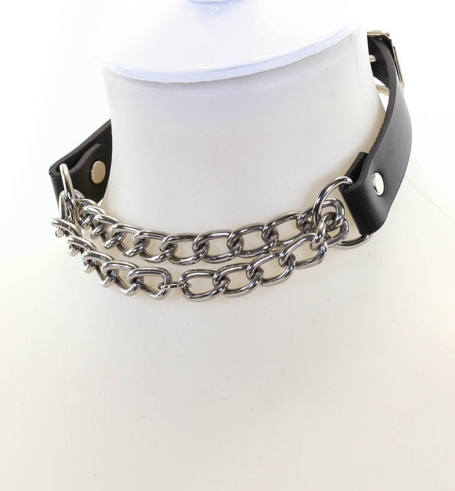 FCK123 DOUBLE CHAIN CHOKER