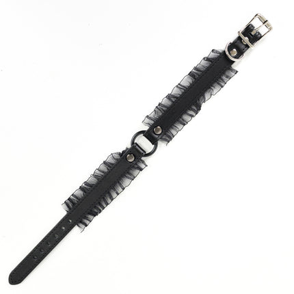 FCK132 RING LACE EDGE CHOKER