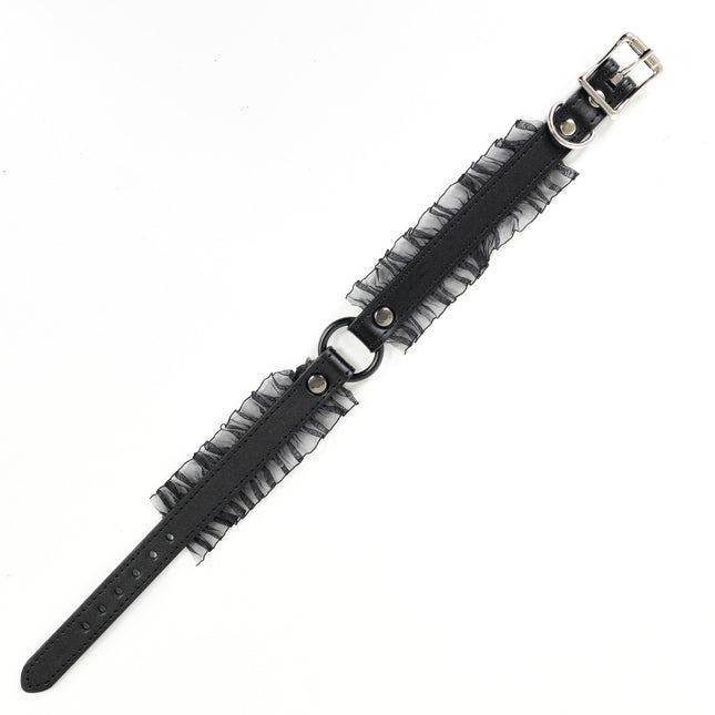 FCK132 RING LACE EDGE CHOKER