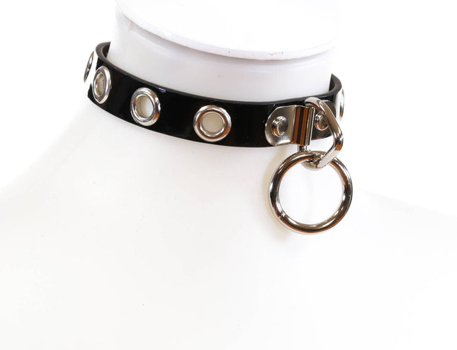 FCK137 EYELET SUB BONDAGE CHOKER