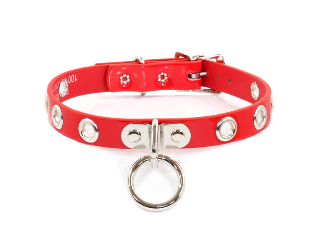 FCK137P EYELET SUB BONDAGE CHOKER