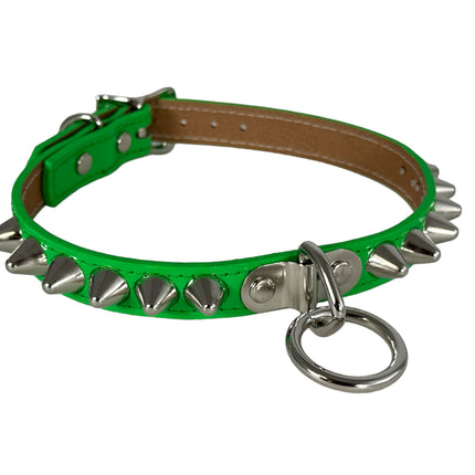 FCK138 NEON UK77 STUDDED BONDAGE CHOKER
