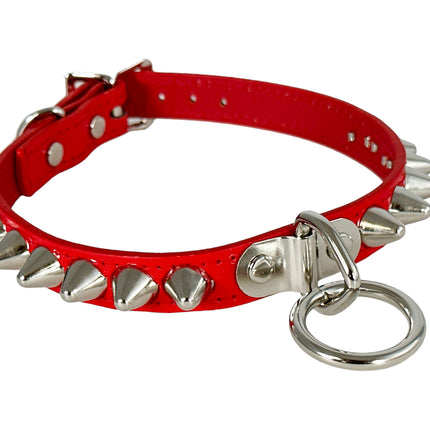 FCK138 NEON UK77 STUDDED BONDAGE CHOKER
