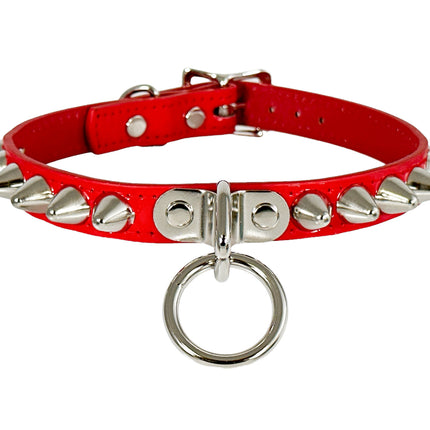 FCK138 NEON UK77 STUDDED BONDAGE CHOKER