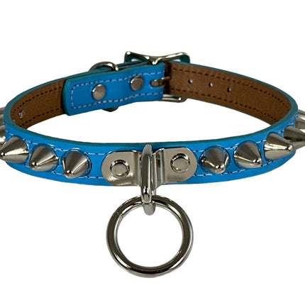 FCK138 NEON UK77 STUDDED BONDAGE CHOKER