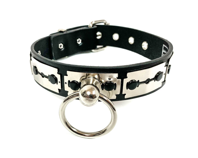 FCK148 RAZOR BLADE BONDAGE CHOKER