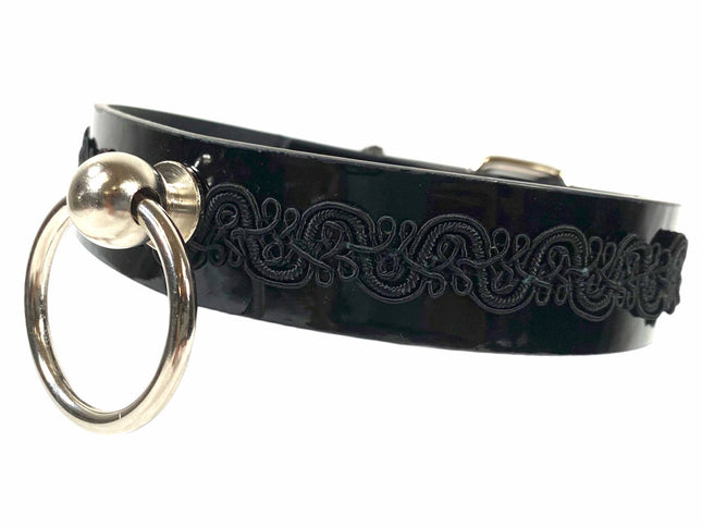 FCK180 PATTERN BONDAGE CHOKER