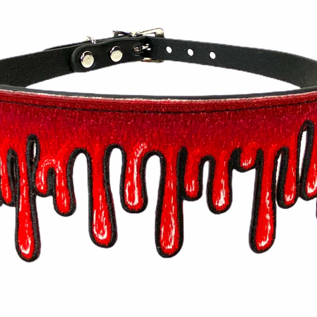 FCK194  BLOOD DRIP CHOKER