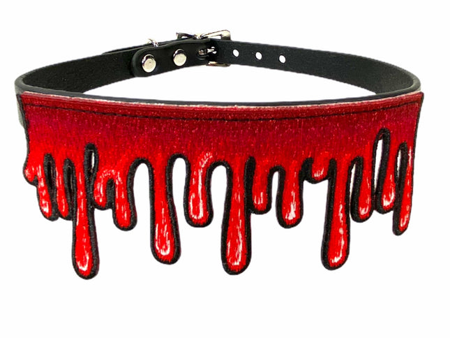 FCK194  BLOOD DRIP CHOKER