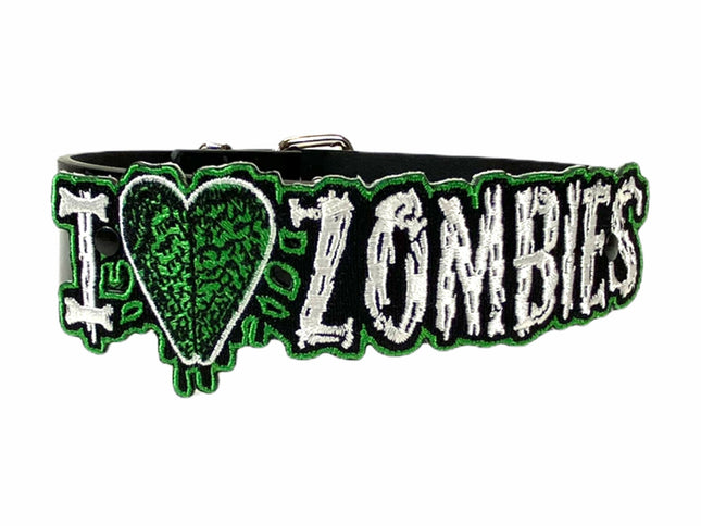 FCK195 I HEART ZOMBIES CHOKER