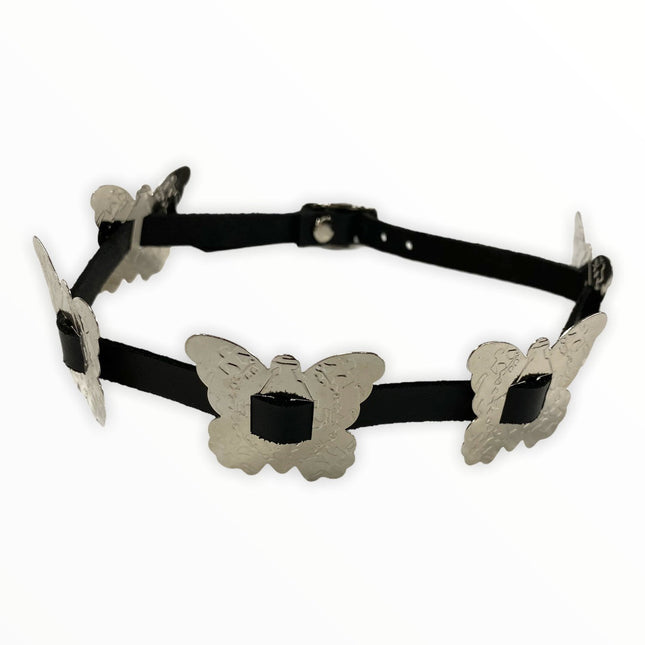 FCK212 BUTTERFLY CONCHO CHOKER 1/2" WIDE