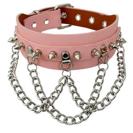 FCK241M VEGAN PASTEL CHAIN SPIKE