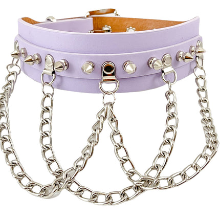 FCK241M VEGAN PASTEL CHAIN SPIKE