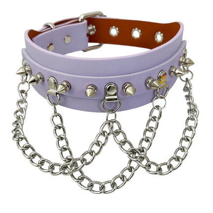 FCK241M VEGAN PASTEL CHAIN SPIKE