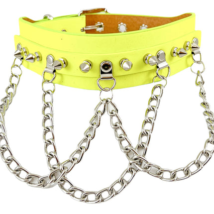 FCK241M VEGAN PASTEL CHAIN SPIKE