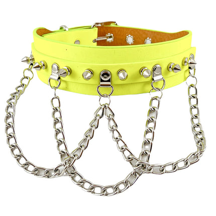FCK241M VEGAN PASTEL CHAIN SPIKE