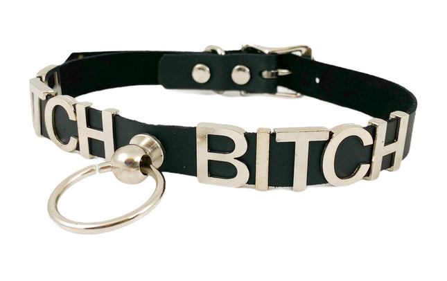 FCK245 STAINLESS STEEL LETTER WORDS ID NAME CHOKER