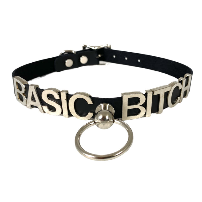 FCK245 STAINLESS STEEL LETTER WORDS ID NAME CHOKER