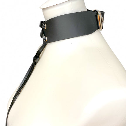 FCK255 LACE TIE GROMMET CHOKER