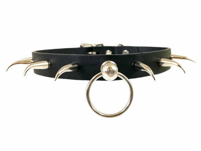 FCK257 HORN SPIKE CHOKER SUB BONDAGE KNOCKER RICG