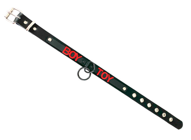 FCK261 -RS BONDAGE FETISH  STAINLESS STEEL LETTER WORDS ID NAME CHOKER