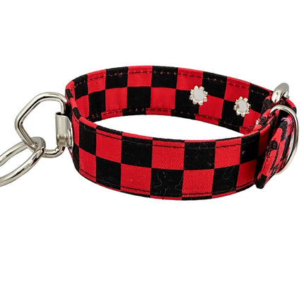 FCK266CHF  CHECKERED  BONDADE CHOKER