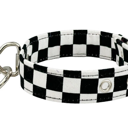 FCK266CHF  CHECKERED  BONDADE CHOKER