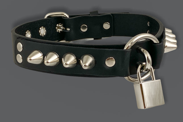 FCK312SQ-SIL FCK314SQ-BLK  U RING BONDAGE WITH LOCK