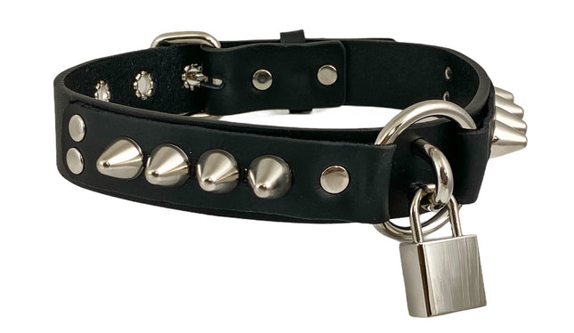FCK312SQ-SIL FCK314SQ-BLK  U RING BONDAGE WITH LOCK