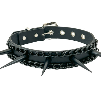 FCK327  PINSPIKE CHAIN CHOKER