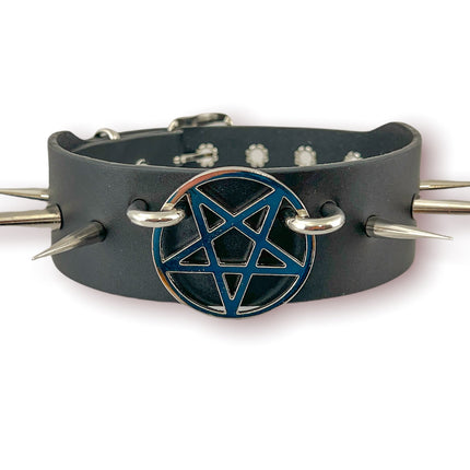 FCK335- 2" PENTAGRAM 1 3/4" CHOKER SPIKE