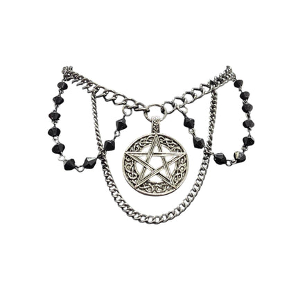 FCK33874  PENTAGRAM NECKLACE