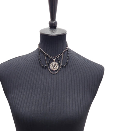 FCK33874  PENTAGRAM NECKLACE