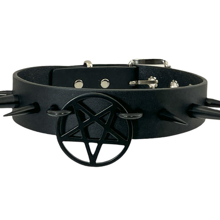 FCK340- 2" PENTAGRAM 1 1/4" CHOKER SPIKE