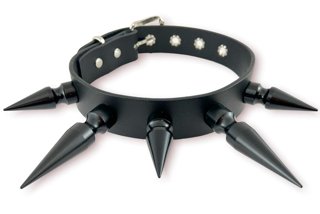 FCK362 2" & 3" SPIKE  BLACK 3" SPIKE CHOKER