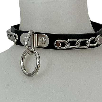 FCK368 CHAIN AROUND BONDAGE CHOKER