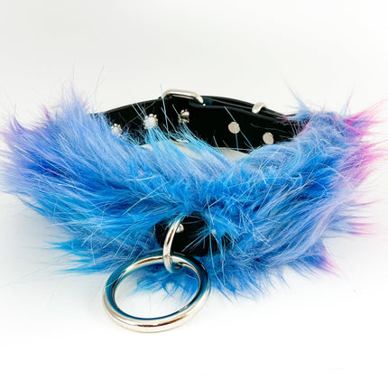 FCK380 FUR BONDAGE  LEATHER BACK