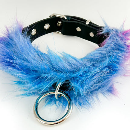 FCK380 FUR BONDAGE  LEATHER BACK