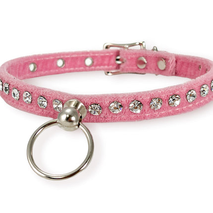 FCK382 VELVET RHINESTONE BONDAGE