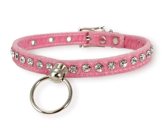 FCK382 VELVET RHINESTONE BONDAGE