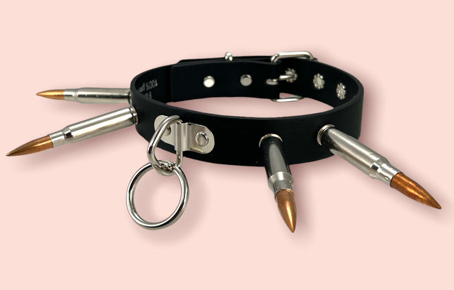 FCK404 Bullet Bondage Collar
