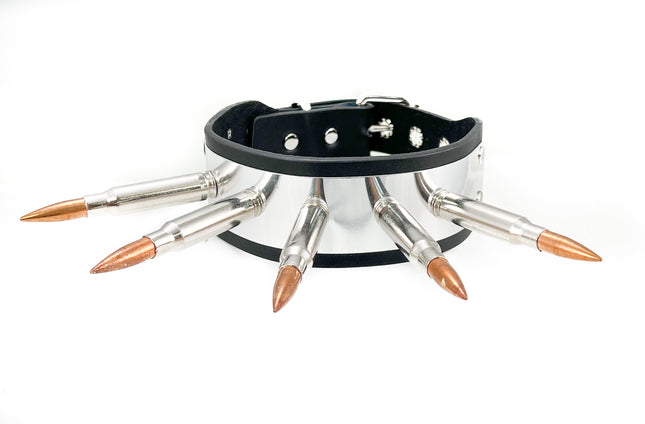 FCK416 METAL 1 3/4"  WIDE BULLET CHOKER
