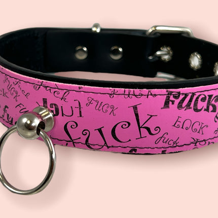 FCK4256 FUCK WORD ALL OVER BONDAGE