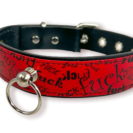 FCK4256 FUCK WORD ALL OVER BONDAGE