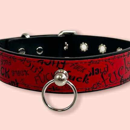FCK4256 FUCK WORD ALL OVER BONDAGE