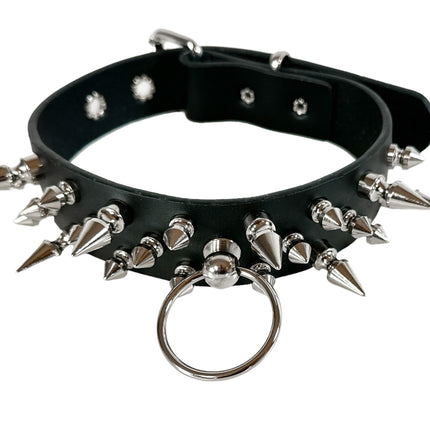 FCK472 SPIKE BONDAGE CHOKER