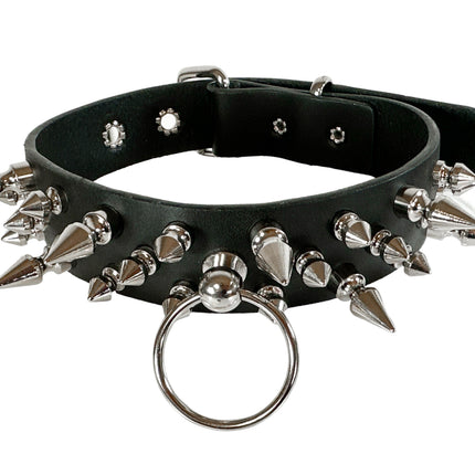 FCK472 SPIKE BONDAGE CHOKER