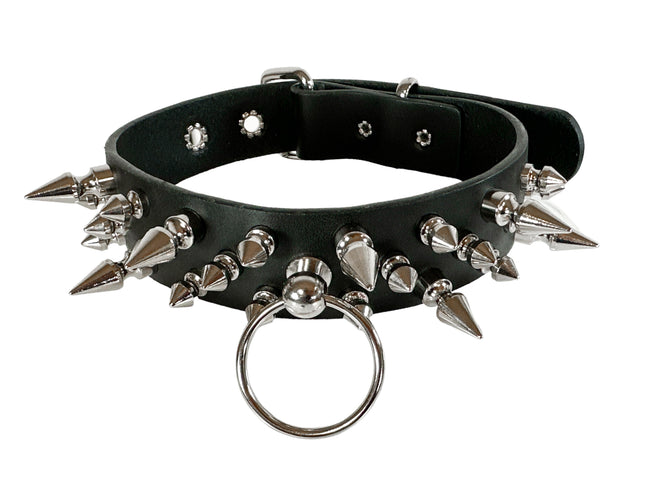 FCK472 SPIKE BONDAGE CHOKER