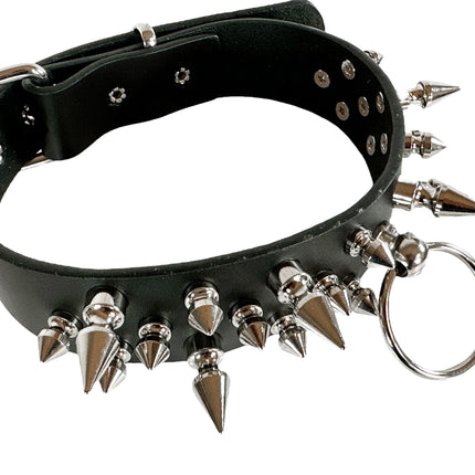 FCK472 SPIKE BONDAGE CHOKER